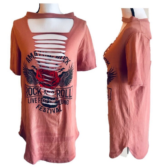 rock chick t shirt dress